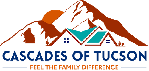 Cascades of Tucson logo with Feel The Family Difference tagline